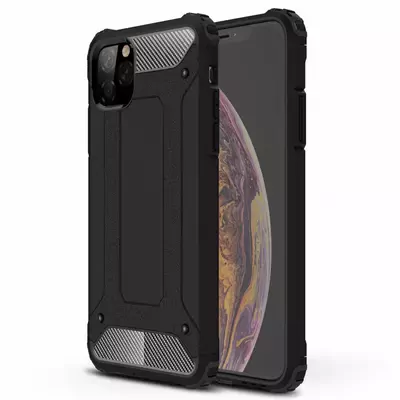 Microsonic Apple iPhone 11 Pro Max (6.5'') Kılıf Rugged Armor Siyah