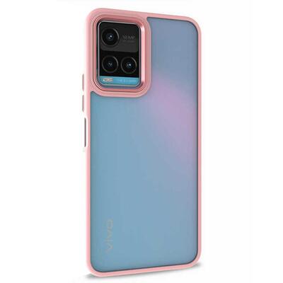 Microsonic Vivo Y32 Kılıf Bright Planet Rose Gold