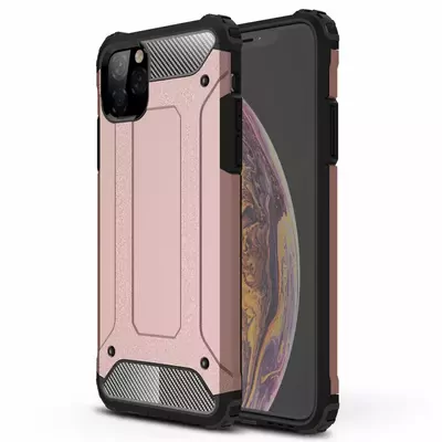 Microsonic Apple iPhone 11 Pro Max (6.5'') Kılıf Rugged Armor Rose Gold