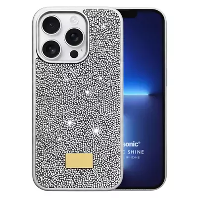 Microsonic Apple iPhone 13 Pro Max Kılıf Cosmic Shine Gümüş