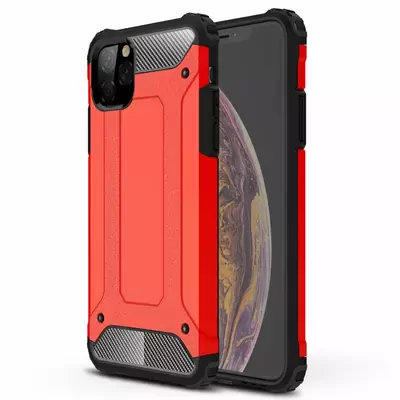 Microsonic Apple iPhone 11 Pro Max (6.5'') Kılıf Rugged Armor Kırmızı