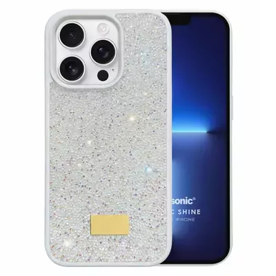 Microsonic Apple iPhone 13 Pro Max Kılıf Cosmic Shine Beyaz