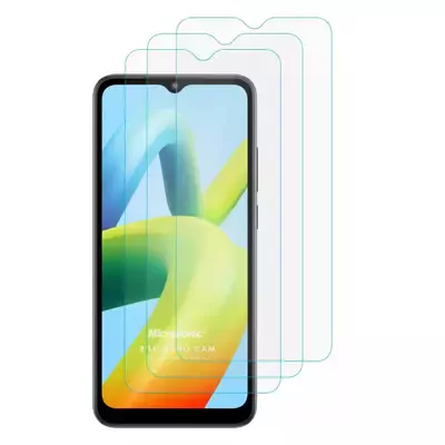 Microsonic Xiaomi Redmi A1 Screen Protector Nano Glass Cam Ekran Koruyucu (3`lü Paket)