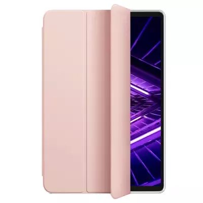 Microsonic Lenovo Tab M10 3.Nesil 10.1`` Kılıf (TB-328F) Slim Translucent Back Smart Cover Rose Gold