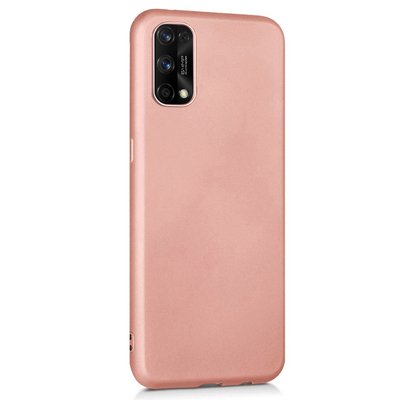 Microsonic Realme 7 Pro Kılıf Matte Silicone Rose Gold