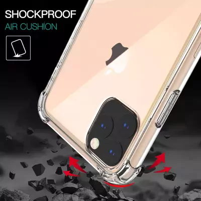 Microsonic Shock Absorbing Kılıf Apple iPhone 11 Pro Max (6.5'') Şeffaf