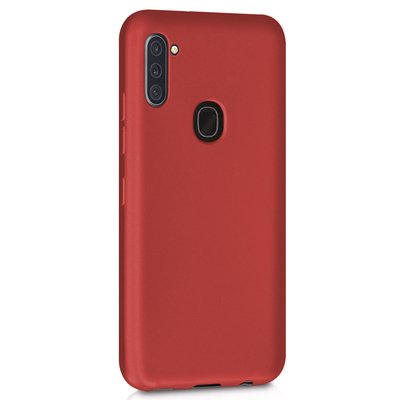 CaseUp Samsung Galaxy M11 Kılıf Matte Surface Kırmızı