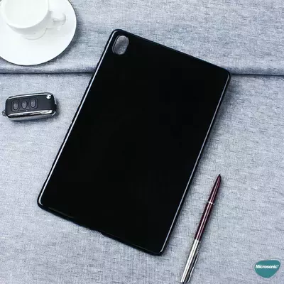 Microsonic Huawei MatePad 10.4'' Kılıf Transparent Soft Siyah