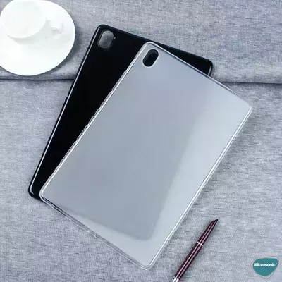 Microsonic Huawei MatePad 10.4'' Kılıf Transparent Soft Siyah