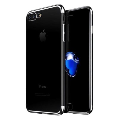 Microsonic Apple iPhone 7 Plus Kılıf Skyfall Transparent Clear Gümüş