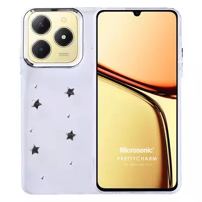 Microsonic Realme C61 Kılıf PrettyCharm Star