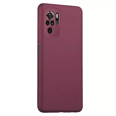 Microsonic Xiaomi Poco M5s Kılıf Matte Silicone Mor