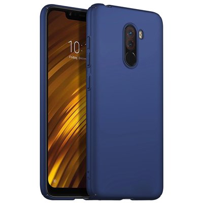 Microsonic Xiaomi Pocophone F1 Kılıf Premium Slim Lacivert