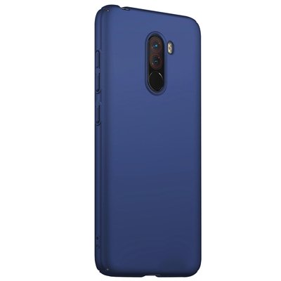 Microsonic Xiaomi Pocophone F1 Kılıf Premium Slim Lacivert