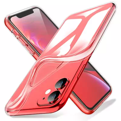 Microsonic Apple iPhone 11 (6.1'') Kılıf Transparent Soft Beyaz