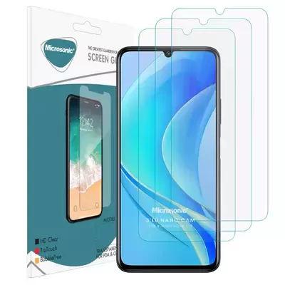 Microsonic Huawei Nova Y70 Screen Protector Nano Glass Cam Ekran Koruyucu (3`lü Paket)