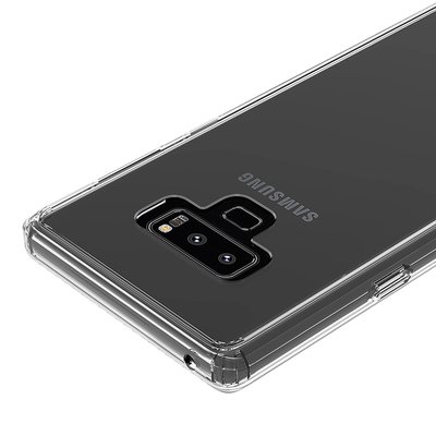 Microsonic Samsung Galaxy Note 9 Kılıf Transparent Soft Beyaz