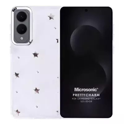 Microsonic Samsung Galaxy S25 Edge Kılıf PrettyCharm Star