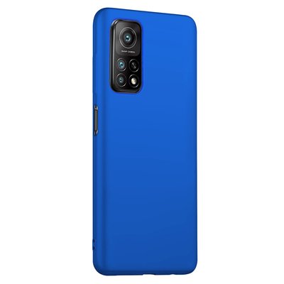 Microsonic Xiaomi Mi 10T Kılıf Matte Silicone Mavi