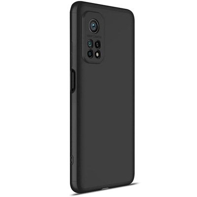 Microsonic Xiaomi Mi 10T Pro Kılıf Double Dip 360 Protective AYS Siyah