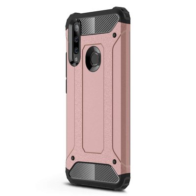 CaseUp Huawei P40 Lite E Kılıf Tank Rose Gold