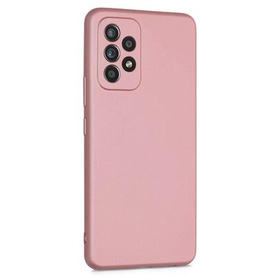 Microsonic Samsung Galaxy A23 Kılıf Matte Silicone Rose Gold