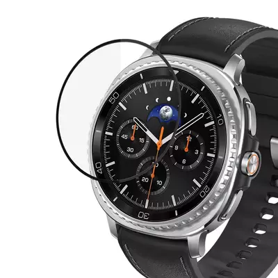 Microsonic Samsung Galaxy Watch 8 Classic 46mm Tam Kaplayan Nano Cam Ekran Koruyucu Siyah
