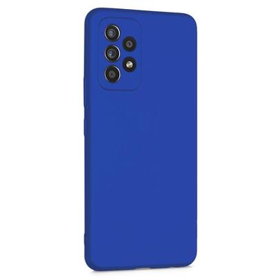 Microsonic Samsung Galaxy A23 Kılıf Matte Silicone Mavi