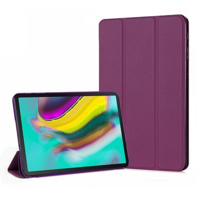 Microsonic Samsung Galaxy Tab S5E T720 Smart Case Kapaklı Kılıf Mor