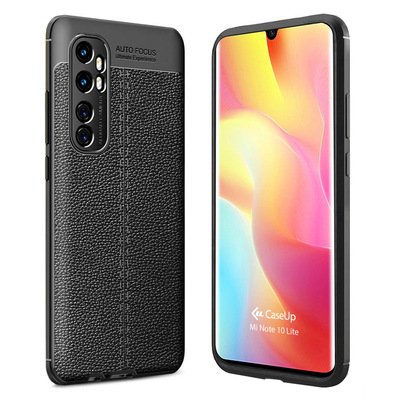 CaseUp Xiaomi Mi Note 10 Lite Kılıf Niss Silikon Siyah