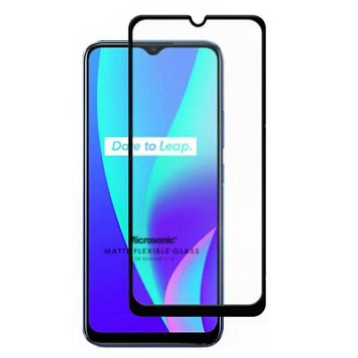 Microsonic Realme C15 Matte Flexible Ekran Koruyucu Siyah