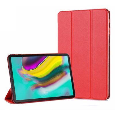 Microsonic Samsung Galaxy Tab S5E T720 Smart Case Kapaklı Kılıf Kırmızı