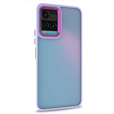 Microsonic Vivo Y21 Kılıf Bright Planet Lila