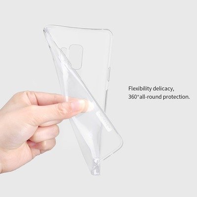 Microsonic Samsung Galaxy S9 Plus Kılıf Transparent Soft Siyah