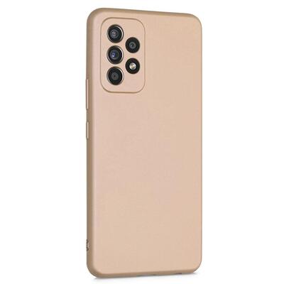 Microsonic Samsung Galaxy A23 Kılıf Matte Silicone Gold