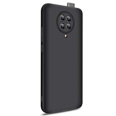 Microsonic Xiaomi Redmi K30 Pro Kılıf Double Dip 360 Protective AYS Siyah