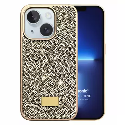 Microsonic Apple iPhone 13 Kılıf Cosmic Shine Gold