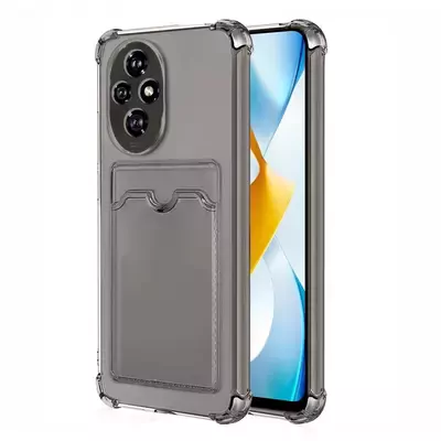 Microsonic Honor 200 Card Slot Shock Kılıf Füme