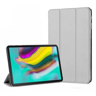 Microsonic Samsung Galaxy Tab S5E T720 Smart Case Kapaklı Kılıf Gri