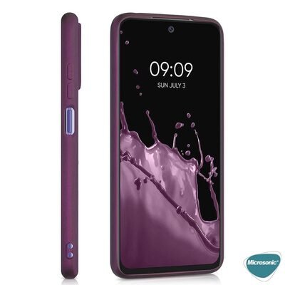 Microsonic Xiaomi Redmi Note 11S Kılıf Matte Silicone Siyah