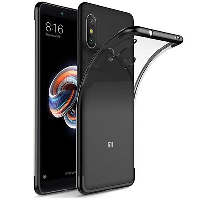 Microsonic Xiaomi Redmi S2 Kılıf Skyfall Transparent Clear Siyah