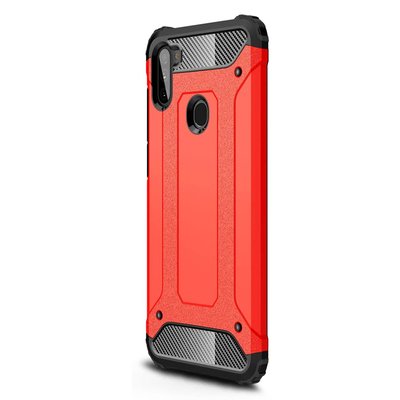 CaseUp Samsung Galaxy M11 Kılıf Tank Kırmızı