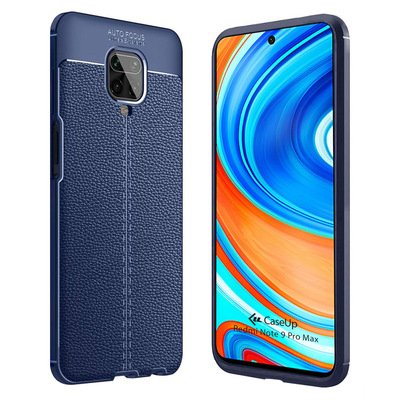 CaseUp Xiaomi Redmi Note 9 Pro Max Kılıf Niss Silikon Lacivert