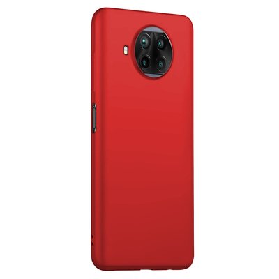 Microsonic Xiaomi Mi 10T Lite Kılıf Matte Silicone Kırmızı