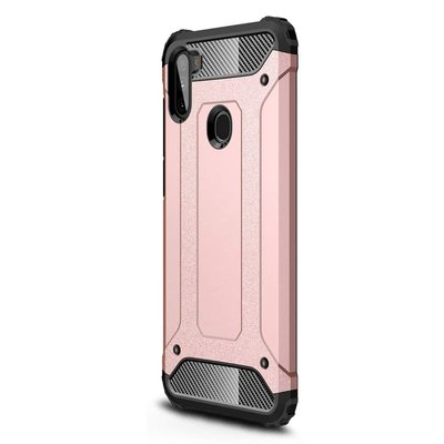 CaseUp Samsung Galaxy M11 Kılıf Tank Rose Gold