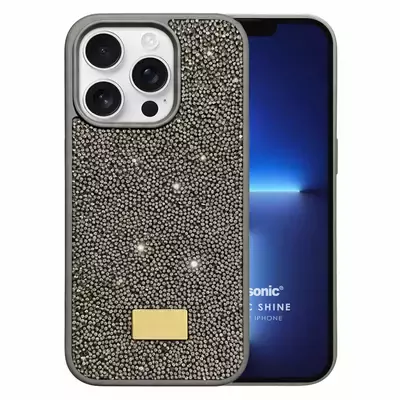 Microsonic Apple iPhone 12 Pro Kılıf Cosmic Shine Koyu Gri