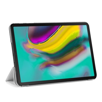 Microsonic Samsung Galaxy Tab S5E T720 Smart Case Kapaklı Kılıf Beyaz