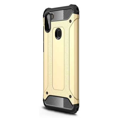 CaseUp Samsung Galaxy M11 Kılıf Tank Gold