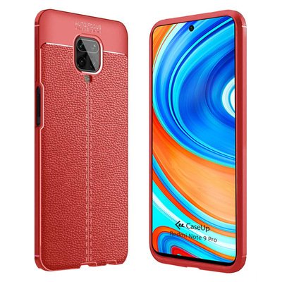 CaseUp Xiaomi Redmi Note 9 Pro Kılıf Niss Silikon Kırmızı