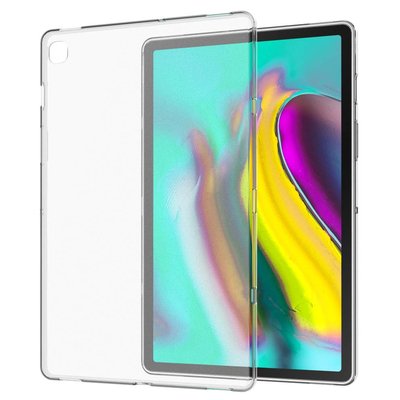 Microsonic Samsung Galaxy Tab S5E T720 Kılıf Transparent Soft Beyaz